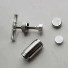 Mini Manual Stainless Steel Piston Pump – Compact Hand-Operated Liquid Transfer Pump with T-Handle