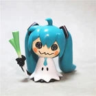 Cute Anime Character Figurine Doll – Blue Hair Fantasy Girl Collectible Figure with Decorative Accessory