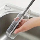 Long Handle Metal Bristle Cleaning Brush – Heavy-Duty Handheld Scrubbing Brush with Ergonomic Grip for Household, Kitchen, Workshop & General Cleaning