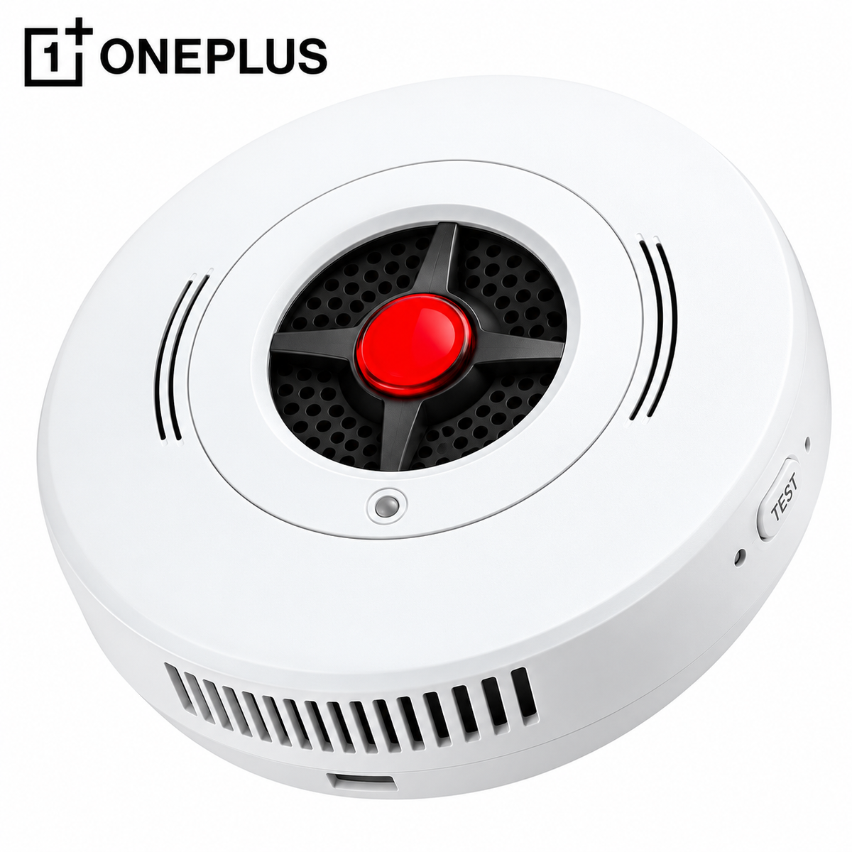 OnePlus Smoke Detector Alarm – Wireless Photoelectric Smoke Sensor for Home & Office Safety