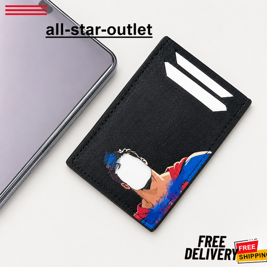 Superman Card Holder Wallet • Slim PU Leather ID Credit Card Case • Hero Design