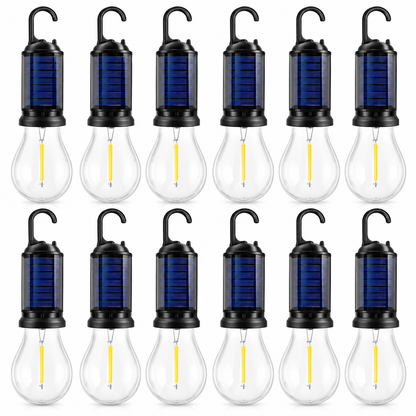 LED Light Bulbs with Metal Hook Base – Energy Saving Decorative Hanging Bulbs, Multi Pack
