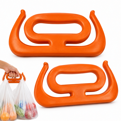 Reusable Plastic Bag Carrier Handle – Comfortable Shopping Bag Holder & Multi-Bag Carrying Tool