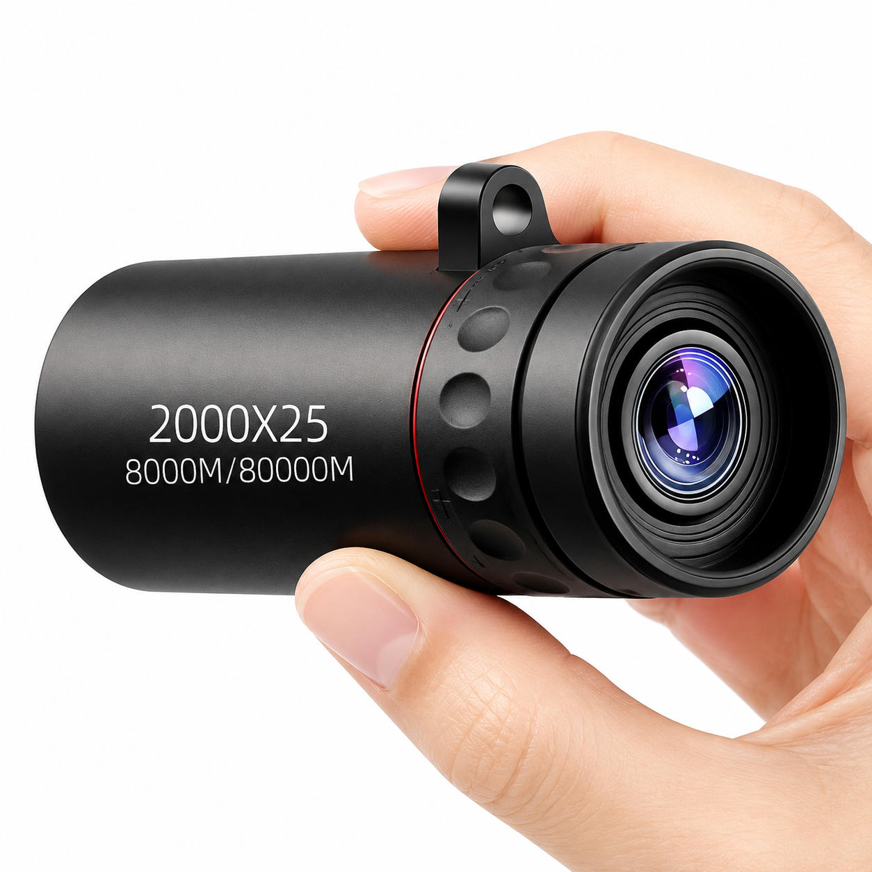 Compact Monocular Telescope 25mm – Portable High-Power Optical Monocular for Outdoor Viewing, Travel, Hiking & Nature Observation