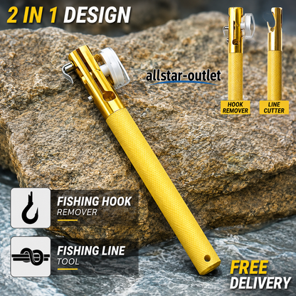 Fishing Knot Quick Tying Tool Line Clipper Snip Hook Nipper Tie Knotter Outdoor