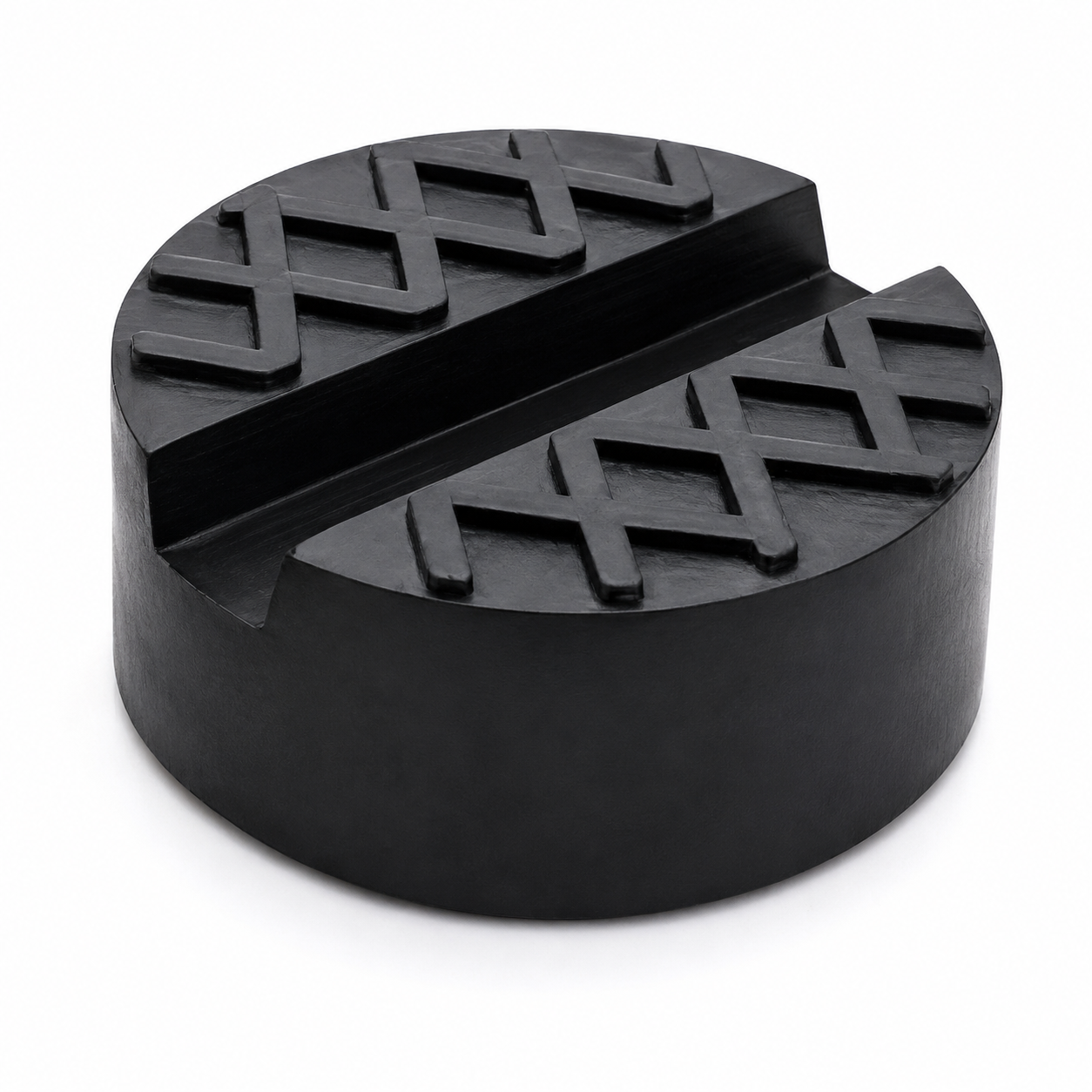 Universal Rubber Jack Pad Adapter – Slotted Vehicle Lifting Support Pad