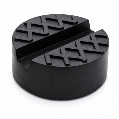 Universal Rubber Jack Pad Adapter – Slotted Vehicle Lifting Support Pad