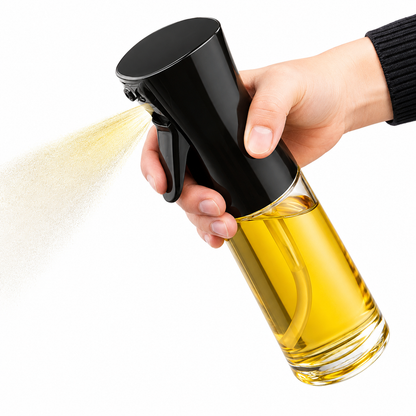Manual Cooking Oil Sprayer Bottle – Refillable Kitchen Oil Spray Dispenser for Grilling, Frying, Baking & Salad Dressing