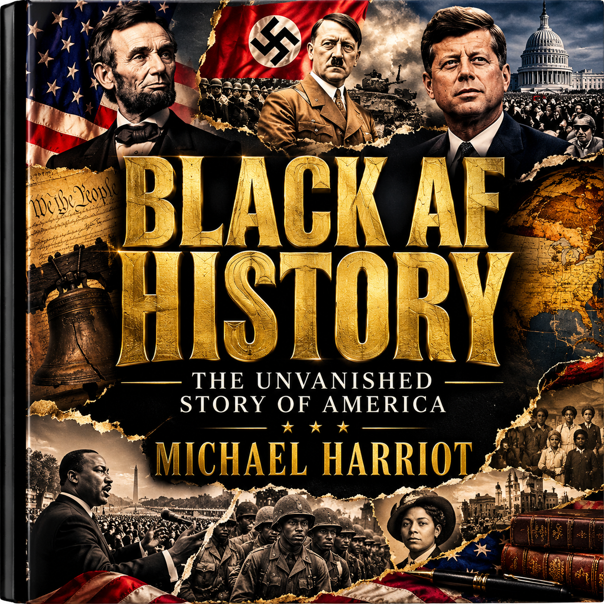 Black AF History: The Un-Whitewashed Story of America – Michael Harriot Hardcover Book