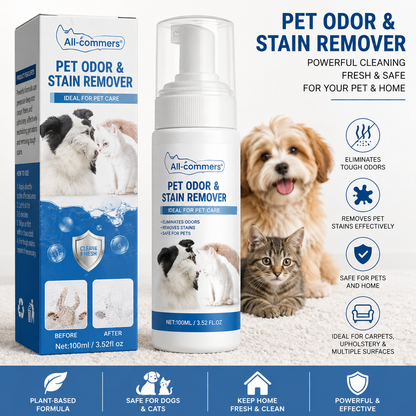 1-3X Pet Dental Tartar Remover Spray, Dog Cat Foam Teeth Clean Breath Freshener