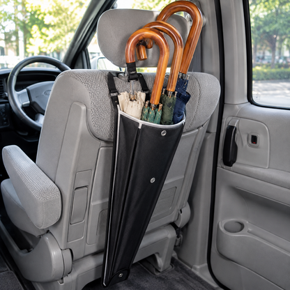 Car Umbrella Holder – Adjustable Vehicle Umbrella Storage Organizer with Secure Hook Design for Car Doors & Seats