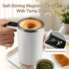 Portable Coffee Travel Mug with Lid & Handle – Reusable Insulated-Style Cup for Hot & Cold Beverages, Pink