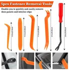 1105-Piece Automotive Retainer Clips & Fasteners Kit – 32 Sizes Car Body Trim Panel Rivets, Bumper Clips, Door Panel Push Pins with Removal Tools & Storage Organizer