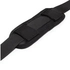 Adjustable Black Open-Toe Recovery Sandal – Lightweight Foot Support Slipper with Secure Hook-and-Loop Strap