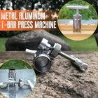 Mini Manual Stainless Steel Piston Pump – Compact Hand-Operated Liquid Transfer Pump with T-Handle