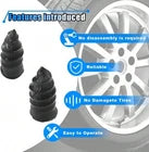 Wheel & Tire Cleaning Brush Kit with Multiple Replacement Heads – Car Auto Detailing Tool