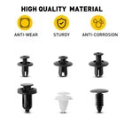 Car Push Rivet Clips Set – Universal Automotive Plastic Trim Fasteners for Bumper, Door Panel, Fender & Interior