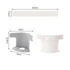 Heavy-Duty Plastic Bed Risers – Furniture Leg Elevators for Extra Height & Storage Space