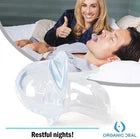 Clear Silicone Anti-Snoring Mouthpiece – Soft Reusable Sleep Aid for Comfortable Night Use