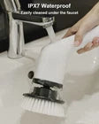Electric Spin Scrubber Cleaning Brush with Multiple Replaceable Heads – Handheld Power Scrubber for Bathroom, Kitchen, Tub & Home Cleaning