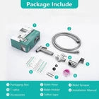 Stainless Steel Handheld Bidet Sprayer Set – Toilet Shower Spray Kit with Flexible Hose, Wall Holder & Installation Accessories