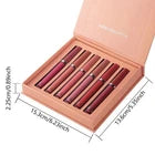 6pcs Matte Lipstick Set Waterproof Long Lasting Make Up Lipstick Beauty Cosmeti.