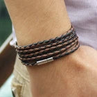 Elegant Multi-Strand White Bracelet – Stylish Layered Wrist Cuff for Women, Casual Wear & Everyday Fashion