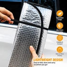 Car Windshield Sun Shade 55 x 27 Inch – Universal Foldable Reflective Auto Window Heat Protector