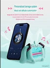 Hatsune Miku CUBE FACE LCD Touchscreen Wireless Bluetooth Earbuds – Cute Anime TWS Earphones with Interactive Display