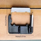 Golf Cart Steering Wheel Cell Phone Mount, Flip Up Phone Holder For Golf Cart