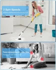 Electric Spin Scrubber Cleaning Brush with Multiple Replaceable Heads – Handheld Power Scrubber for Bathroom, Kitchen, Tub & Home Cleaning