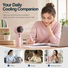 Portable Mini Hair Dryer – Compact Handheld Blow Dryer with Powerful Airflow, Lightweight Design & Stylish Pink Finish for Home, Travel & Personal Hair Care