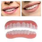 1 Pair Dental Teeth Model – Upper & Lower Jaw Demonstration Denture Set, Realistic Oral Anatomy Teaching Model for Dental Education, Students & Classroom Display