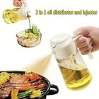 Large Capacity Cooking Oil Sprayer & Dispenser Bottle – Refillable Manual Oil Mister with Ergonomic Handle for Cooking, Grilling, Baking & Salad