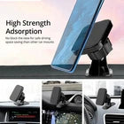 Magnetic Car Phone Holder – Adjustable Dashboard & Windshield Mount with Strong Magnetic Grip