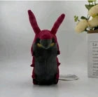 Cute Fantasy Caterpillar Plush Toy – Adorable Red & Purple Stuffed Animal, Soft Novelty Toy & Decorative Gift