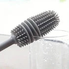 Long Handle Metal Bristle Cleaning Brush – Heavy-Duty Handheld Scrubbing Brush with Ergonomic Grip for Household, Kitchen, Workshop & General Cleaning