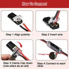50PCS Automotive Wire Plug Connector Kit – 2 & 3 Pin Male Female Electrical Connectors with Storage Case