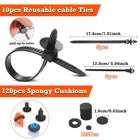 1105-Piece Automotive Retainer Clips & Fasteners Kit – 32 Sizes Car Body Trim Panel Rivets, Bumper Clips, Door Panel Push Pins with Removal Tools & Storage Organizer