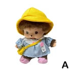 Cute Character Plush Doll with Yellow Hat – Adorable Stuffed Toy Figure, Collectible Novelty Gift & Decorative Toy