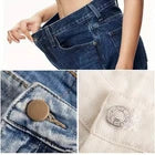 10PCS Jeans Buttons No Sew Jean Button Replacement with Screwdriver 17mm