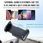 360° Rotatable Rearview Mirror Car Phone Holder Universal Mount Adjustable Stand