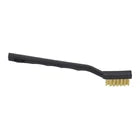 10-Piece Brass Wire Cleaning Brush Set – Heavy-Duty Detail & Surface Cleaning Brushes with Ergonomic Angled Handles