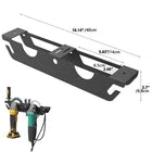 Universal Metal Tool Mounting Bracket – Heavy-Duty Wall-Mounted Organizer Holder for Power Tools & Workshop Storage