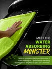 Premium Car Drying Towel 24" x 36" – Ultra-Absorbent Plush Microfiber Auto Detailing Towel for Cars, SUVs, Trucks & Vehicle Cleaning