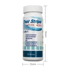 Pool & Spa Water Test Strips – 50/100 Count Multi-Parameter Water Quality Testing Kit for Swimming Pools, Hot Tubs & Spas