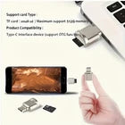 Type C To Micro SD TF Card Reader OTG USB Adapter Converter For Samsung Phone