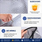 Car Windshield Sun Shade 55 x 27 Inch – Universal Foldable Reflective Auto Window Heat Protector