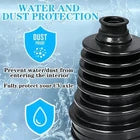 CV Axle Boot Repair Kit – Universal CV Joint Boot Replacement with Clamps, Grease Accessories & Fasteners