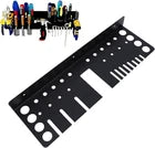 Tool Rail Rack Holder Screwdriver Organizer Wall Mount Hanger Shelf for Garage
